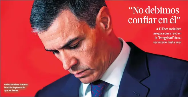 “NO DEBIMOS CONFIAR EN ÉL”