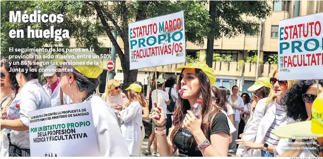 MÉDICOS EN HUELGA