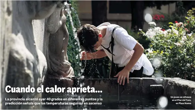 CUANDO EL CALOR APRIETA...