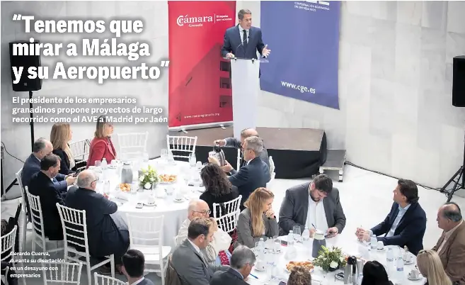 “TENEMOS QUE MIRAR A MÁLAGA Y SU AEROPUERTO”