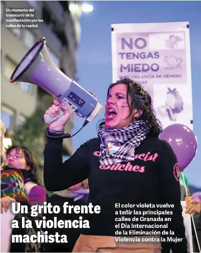 UN GRITO FRENTE A LA VIOLENCIA MACHISTA