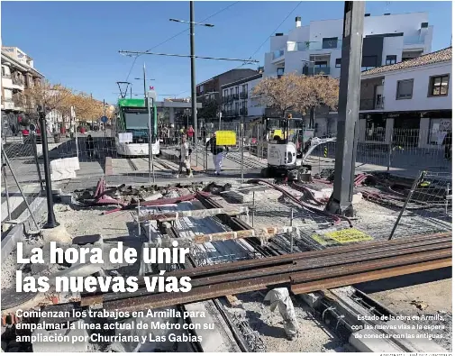 LA HORA DE UNIR LAS NUEVAS VÍAS