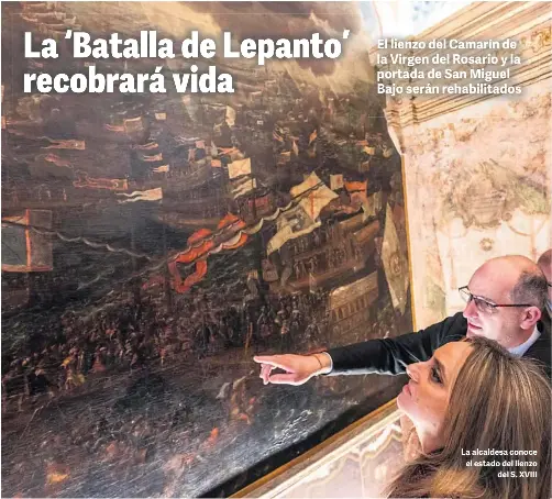 LA ‘BATALLA DE LEPANTO’ RECOBRARÁ VIDA