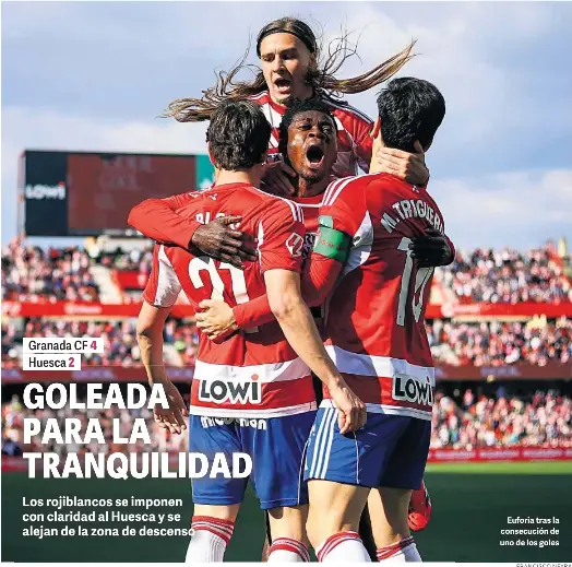 GOLEADA
PARA LA TRANQUILIDAD