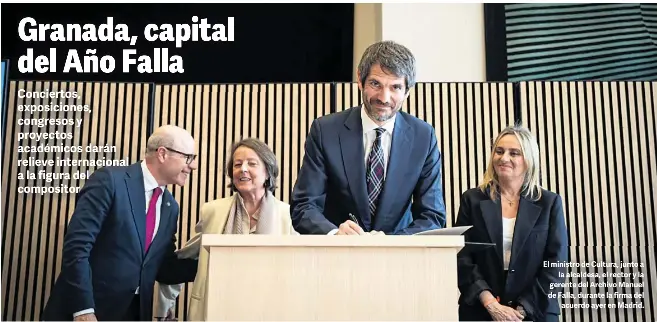 GRANADA, CAPITAL DEL AÑO FALLA