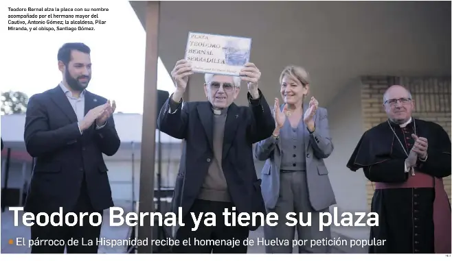 TEODORO BERNAL YA TIENE SU PLAZA