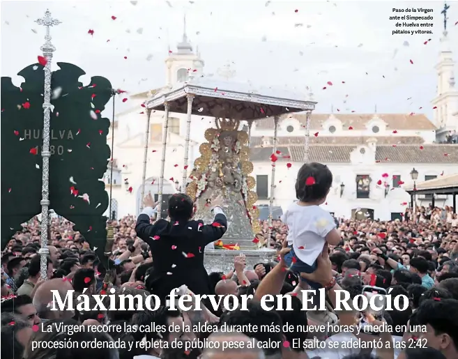 MÁXIMO FERVOR EN EL ROCÍO