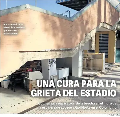 UNA CURA PARA LA GRIETA DEL ESTADIO