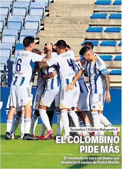 EL COLOMBINO PIDE MÁS