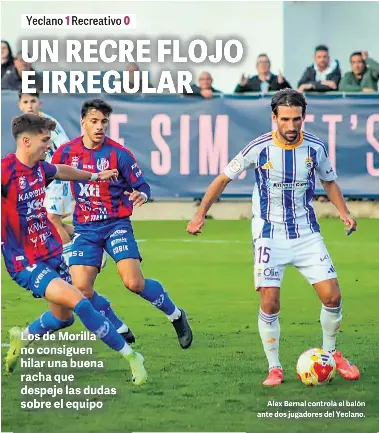 UN RECRE FLOJO E IRREGULAR