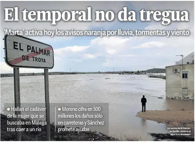 EL TEMPORAL NO DA TREGUA