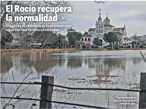 EL ROCÍO RECUPERA LA NORMALIDAD