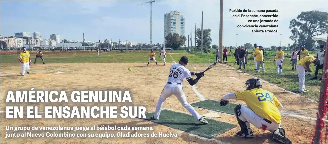 AMÉRICA GENUINA EN EL ENSANCHE SUR