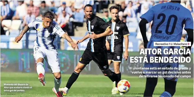 AITOR GARCÍA ESTÁ BENDECIDO