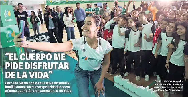 “EL CUERPO ME PIDE DISFRUTAR DE LA VIDA”