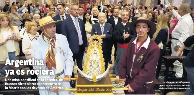 ARGENTINA YA ES ROCIERA