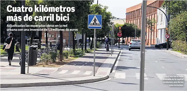CUATRO KILÓMETROS MÁS DE CARRIL BICI