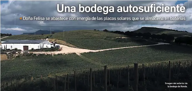 UNA BODEGA AUTOSUFICIENTE