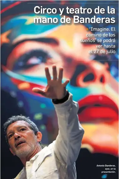CIRCO Y TEATRO DE LA MANO DE BANDERAS