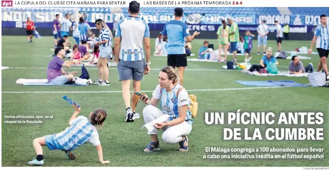 UN PÍCNIC ANTES DE LA CUMBRE