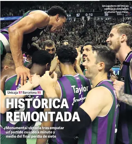 HISTÓRICA REMONTADA