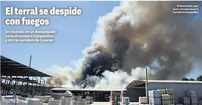 EL TERRAL SE DESPIDE CON FUEGOS