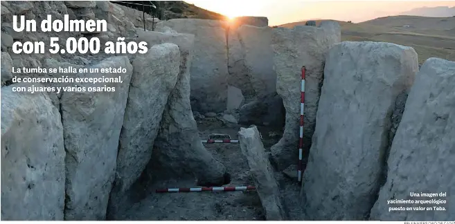 UN DOLMEN CON 5.000 AÑOS