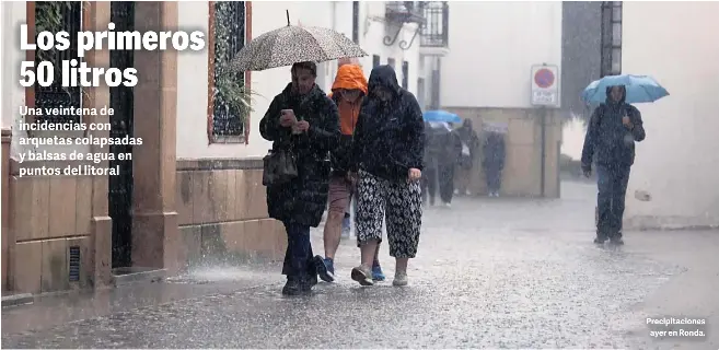 LOS PRIMEROS 50 LITROS