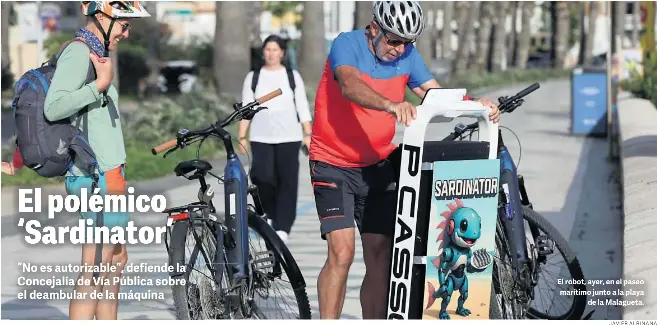 EL POLÉMICO ‘SARDINATOR’