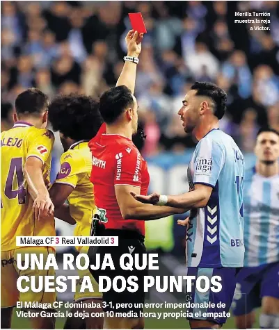 UNA ROJA QUE CUESTA DOS PUNTOS