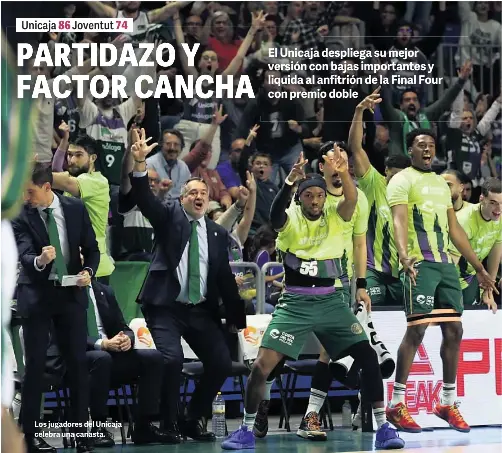 PARTIDAZO Y FACTOR CANCHA