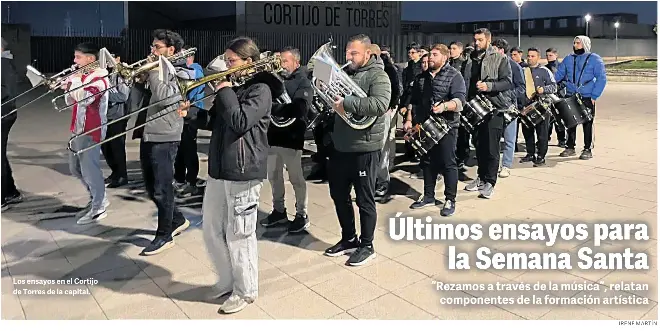 ÚLTIMOS ENSAYOS PARA LA SEMANA SANTA
