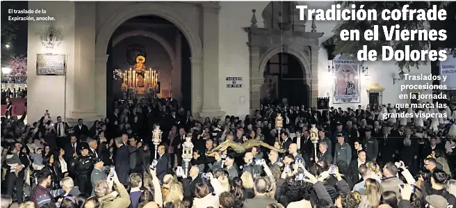 TRADICIÓN COFRADE EN EL VIERNES DE DOLORES