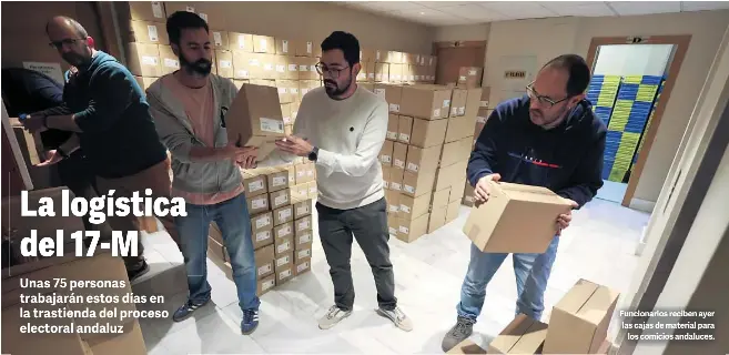 LA LOGÍSTICA DEL 17-M