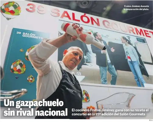 UN GAZPACHUELO SIN RIVAL NACIONAL