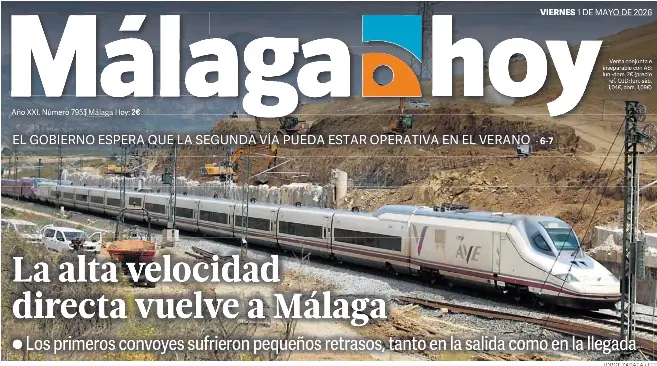 LA ALTA VELOCIDAD DIRECTA VUELVE A MÁLAGA