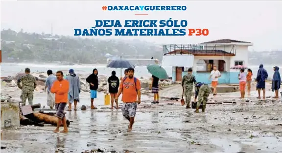DEJA ERICK SÓLO DAÑOS MATERIALES