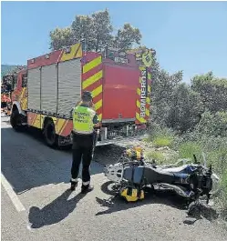 SEGUNDO ACCIDENTE MORTAL EN LAS CARRETERAS ESTA SEMANA