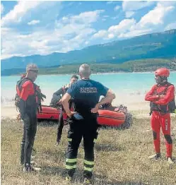 MUERE UN HOMBRE EN YESA MIENTRAS PRACTICABA PÁDEL SURF