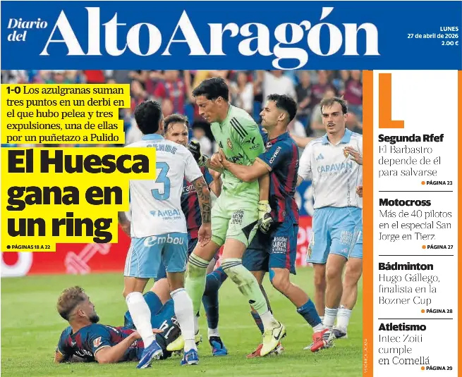 EL HUESCA GANA EN UN RING