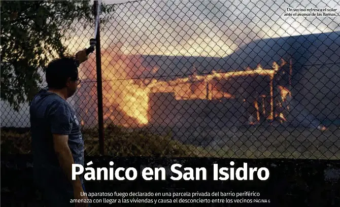 PÁNICO EN SAN ISIDRO