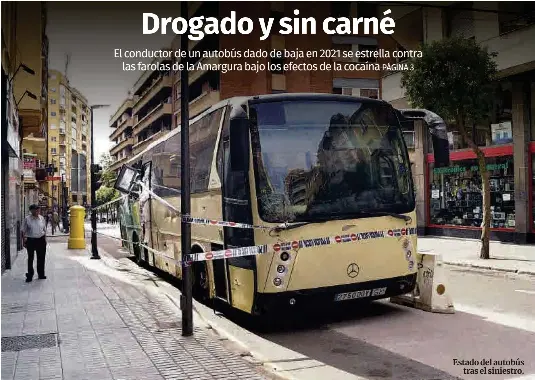 DROGADO Y SIN CARNÉ