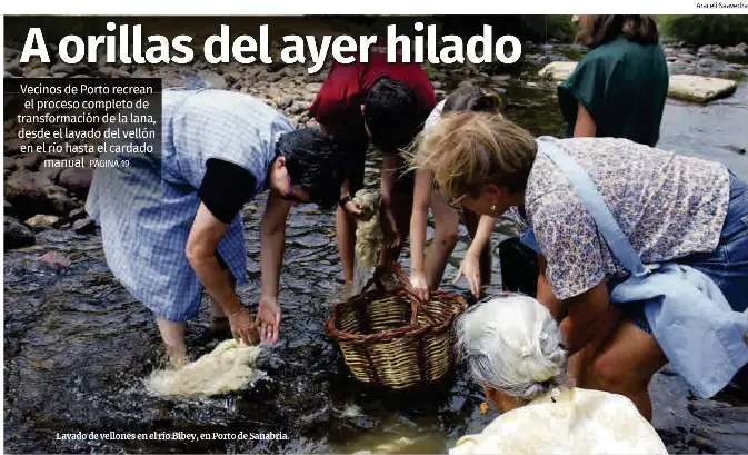 A ORILLAS DEL AYER HILADO