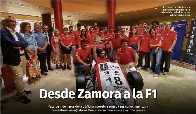 DESDE ZAMORA A LA F1