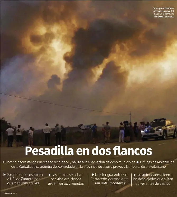 PESADILLA EN DOS FLANCOS