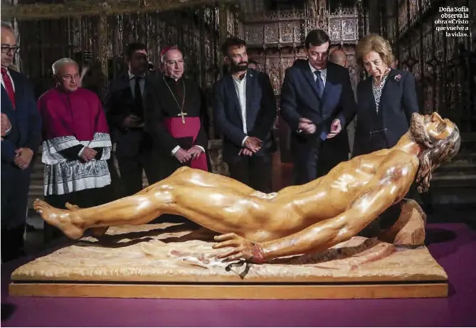 VISITA REAL A «ESPERANZA»