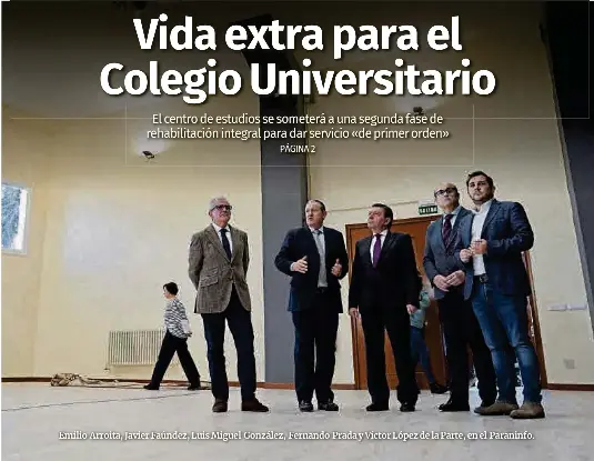 VIDA EXTRA PARA EL COLEGIO UNIVERSITARIO
