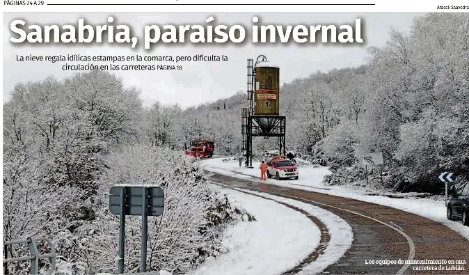 SANABRIA, PARAÍSO INVERNAL