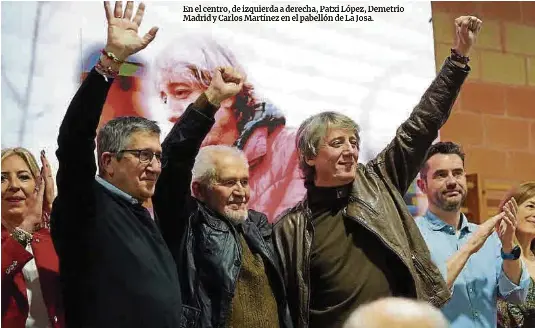 EL PSOE PROMETE SERVICIOS PARA ACABAR CON «EL DECLIVE»