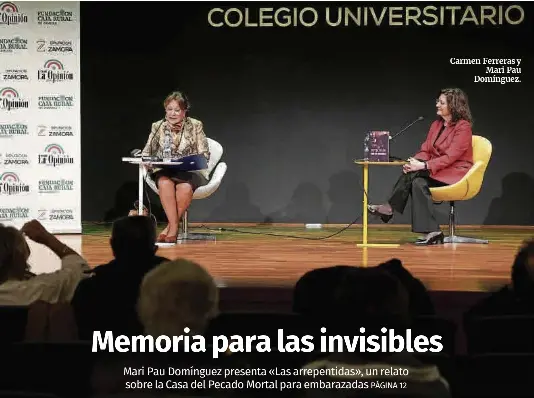 MEMORIA PARA LAS INVISIBLES